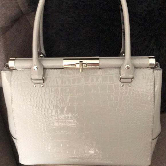Kate Spade Grey KNIGHTSBRIDGE Large Shoulderbag NWT - Picture 2 of 16